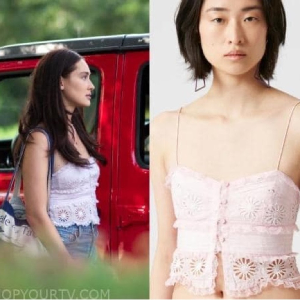 Belly TSITP Season 2- AE Cropped Corset Tank Top